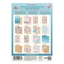 Stamperia Junk Journal Pad A4 - Candy Christmas